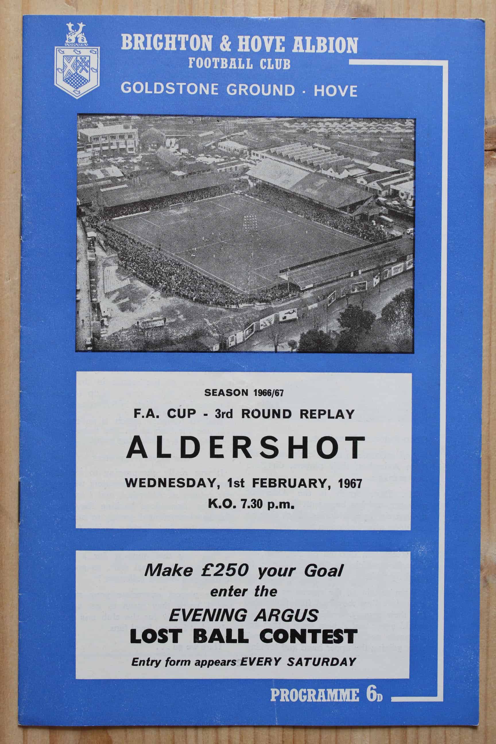 Brighton & Hove Albion FC v Aldershot F.C